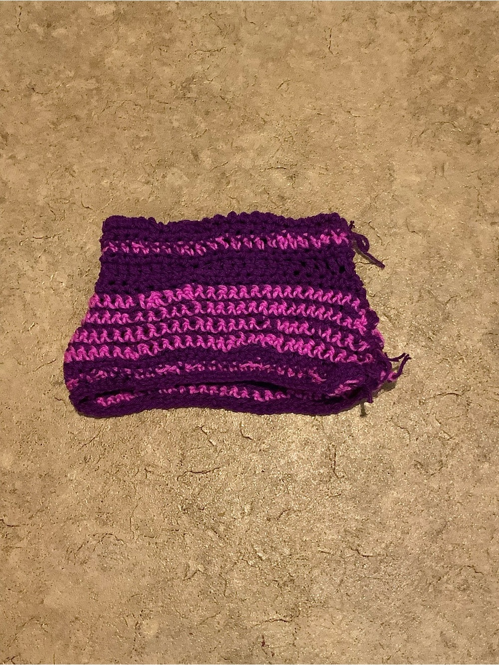 Women’s Purple & Pink Crochet hat